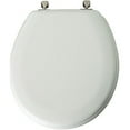 thumbnail image 1 of Siège de Toilette Rond en Bois Blanc 44BN 000, 1 of 1