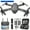 With Two Battery, variant on E99 Drone with Camera, Foldable Rc Drone with APP Control, Real-time Video Remote Control Quadcopter, Comes with 2 Batteries, Birthday Gift Indoor And Outdoor Drone Aircraft, Christmas Easter Gift