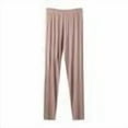 thumbnail image 7 of Admvng Sweatpants Women Baggy Solid Color Thin Plus High Waist Elastic Can Be Worn at Home and Outside, Size XL-6XL, 7 of 7
