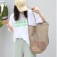 thumbnail image 2 of Novedad de verano, bolso de mano de malla, bolsos de hombro calados de gran capacidad para mujer, bolso de viaje para playa, mochila para estudiantes, mochila de compras, 2 of 5
