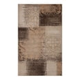 thumbnail image 2 of Superior Bristol 5' x 8' Indoor Area Rug, Abstract Damask Rugs for Living Room Bedroom, Beige-Camel, 2 of 6