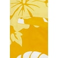 thumbnail image 5 of Stylore Hawaiian Shirt for Men Short-Sleeve Button-Down Shadow Hibiscus Yellow White 6XL, 5 of 6