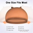 thumbnail image 3 of Brown Wig Caps, 6Pcs Stocking Caps for Wigs Nylon Wig Caps for Women, 3 of 5