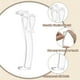 thumbnail image 3 of 4 clips de visera, soporte de retención oculto de plástico transparente de 2.5in para persianas de madera horizontal y madera falsa, 3 of 6