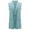 Blue, variant on Tanghaowl Womens Vests Lightweight, Women Fashion Long Buckle Casual Temperament Sleeveless Riding Heart Vest Outerwear Khaki L