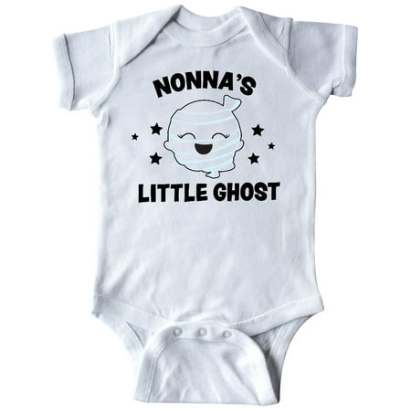 

Inktastic Cute Nonna s Little Ghost with Stars Gift Baby Girl Bodysuit