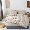 thumbnail image 3 of Cute Plaid Bedding Set チェック柄寝具カバー3点/4点セット, 3 of 8