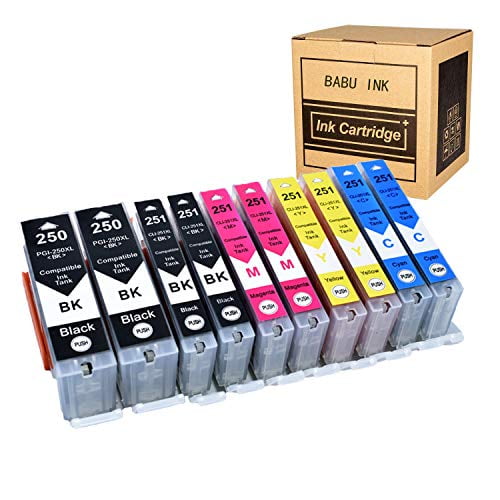 RETAIL BOX 3-PACK Canon GENUINE CLI-251XL Color Ink MG5420 MG5450 MG5520 