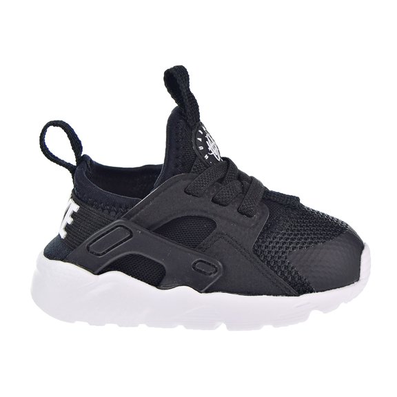 Nike Huarache Run Ultra Toddlers' Shoes Black/White 859594-002