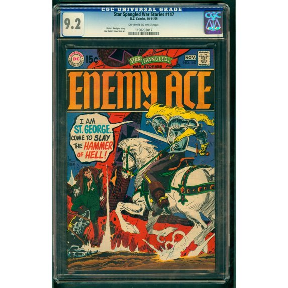 Star Spangled War Stories #147 - CGC 9.2 Comic Book