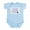 Sky Blue, variant on CafePress - Best Social Worker In The World (Daddy) Infant Bod - Baby Light Bodysuit, Size Newborn - 24 Months