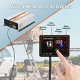 thumbnail image 4 of Inversor de corriente OUBOTEK de 2000 W, onda sinusoidal pura, 12 V DC a 120 V AC, 4 of 9