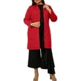 thumbnail image 4 of Panda Uniform by HeedFit Unisex Doctor Lab Coat 37" – S Red, 4 of 8