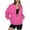 Hot Pink, variant on TKLPEHG Athletic Zip Up Jacket Women Hoodies Oversized Long Sleeve Hooded Sweatshirts Coats Fall Y2k Clothes Casual Comfy Outerwear (Army Green,L)