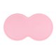 thumbnail image 1 of Tapete de silicona ecológico para mascotas, antideslizante, resistente al desgaste y con aislamiento térmico, tapete con forma de nube para comida de perros (rosa claro), 1 of 7