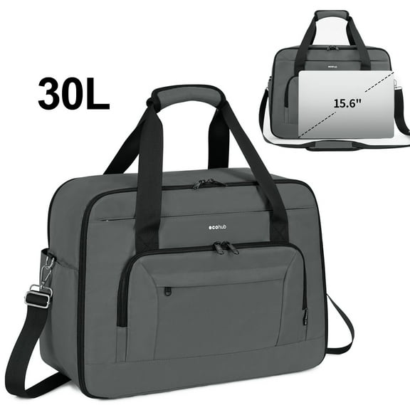 Travel Business Tote Duffel Bags for Spirit Airlines Multi-Pocket Personal Item Bag 18x14x8 with Wet Pocket for Laptop Travel Essentials Weekender 30L