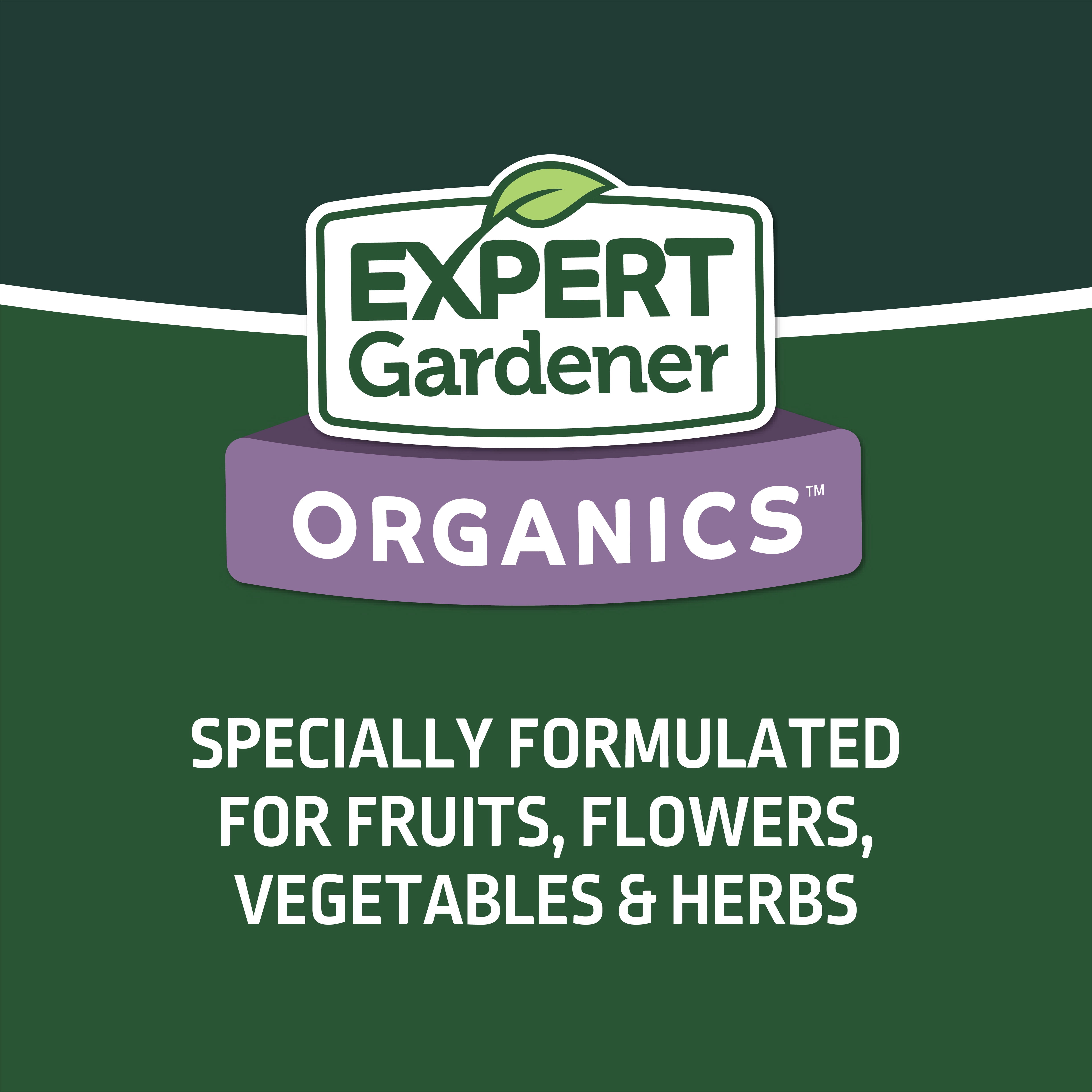 Expert Gardener Organic Garden Soil with Earthworm Castings, Peat-Free, Feeds up to 3 Months, 1.5 cu ft