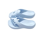 thumbnail image 4 of Separat Toe Arch Support Slides Summer Home Outdoor Women Sandals Slippers Light Blue, 4 of 4