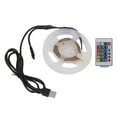 thumbnail image 2 of RGB LED Strip Lights 5V USB RGB LED Strip with Bluetooth App Control 24 Keys IR Remote Control for Party Bar Wedding 2m / 6.6ft, 2 of 9