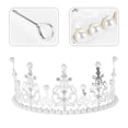 thumbnail image 3 of 2Pcs Birthday Cake Decoration Creative Crown Ornament Flower Decoration, 3 of 9