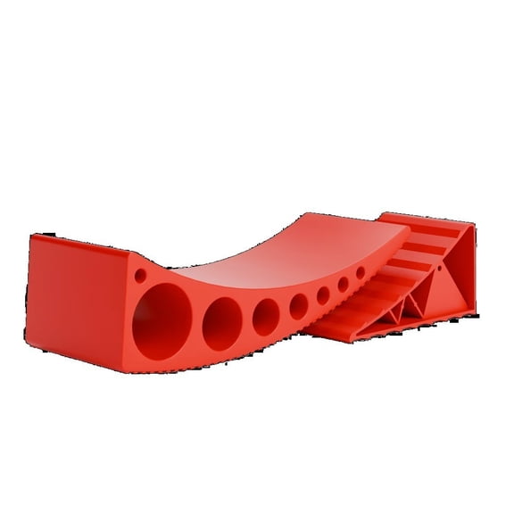 Heavy Duty 30 000 lb Camper Leveler RV Trailer Leveling Tool Kit Red