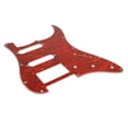 thumbnail image 6 of Electric Guitar Pickguard PVC Plastic Guard Scratch Board Front Plate Panel Cover Instrument Accessories Red Turtle Shell Color GSSH69, 6 of 8