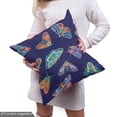 thumbnail image 5 of Ambesonne Animals Fabric by the Yard Upholstery, Different Kind Butterflies, 2 Yards, Multicolor, 5 of 5
