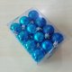 thumbnail image 5 of 24 Uds bolas navideñas Advancent para colgar Adornos de plástico Adornos para árbol navideño Multi-Color Kits de decoración para fiestas azul, 5 of 5