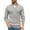 Light Grey, variant on Men's Quarter Zip Up Sweaters Slim Fit Lightweight Pullover Mock Neck Long Sleeve Polo Sweater