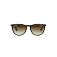 thumbnail image 2 of Ray-Ban Women's Erika RB4171F-710/T5-54 Black Square Sunglasses, 2 of 3