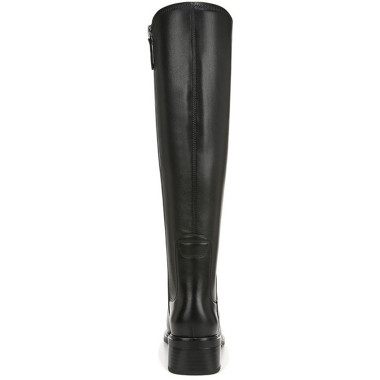 Franco Sarto Womens Giselle Leather Wide Calf Knee-High Boots