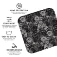thumbnail image 3 of Lsque Rose Flowers Pattern 4" Drink Coasters Set of 4, PVC Leather Absorbent Coasters, Table Coaster Set Decorative Coffee Cup Coasters Housewarming Gift -Square, 3 of 6