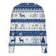 thumbnail image 4 of Cárdigan informal para mujer, con botones y estampado navideño, chaqueta de moda, abrigo, blusa de poliéster para mujer, 4 of 5