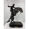 thumbnail image 1 of Frederic Remington's Solid Bronze Bronco Buster - Regular Size, 1 of 4
