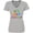 AC-Heather Grey, variant on Inktastic Easter Hip Hop Hooray with Eggs and Carrot Women's V-Neck T-Shirt