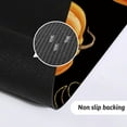 thumbnail image 5 of Fall Kitchen Mat Pumpkin Sunflower Kitchen Mats for Floor Runner Rug Set of 2 Non Slip with Rubber Backing, Plank Washable Carpet for Hallways, Sink, Laundry Room, 17x30 + 17x47 in, 5 of 6
