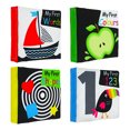 thumbnail image 2 of DPTALR Soft Baby Cloth Book Infant Educational Black White Cognize Cloth Book Toy, 2 of 8