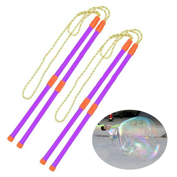 2 Set Bubble Wand Creative Fashion Plastic Bubble Maker Bubble Toy for Kids