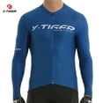 thumbnail image 2 of X-TIGER - Maillot de ciclismo de manga larga para hombre, ropa de ciclismo de montaña profesional de alta calidad para otoño, ajuste mejorado, camiseta de entrenamiento deportivo para ciclismo, 2 of 5