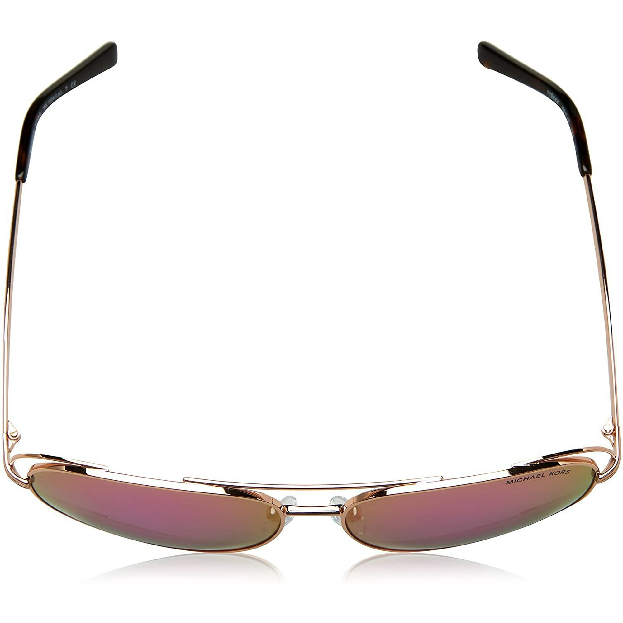 Michael Kors MK1024 11944X Rose Gold Lai Pilot Sunglasses Lens Category 3 Lens Walmart