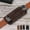 coffee, variant on Retro Belt Carrying Leather Knife Scabbard Horizontally, Handmade Knife Holster, Knife Sheath for Belt, Horizontal Carry Leather Sheath, EDC Pocket Organizer for Men