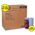 thumbnail image 1 of Tork® ShopMax™ High Strength Durable 1 Ply Blue Paper Wipe Towel Roll contains 30pcs/case (60sheets/pc), 1 of 3