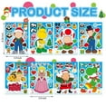 thumbnail image 2 of 24 Pcs Mario Cartoon Stickers Waterproof Vinyl - Decals for Water Bottles, Laptop, Car, Planner | Anime Gift for Fans, 2 of 4
