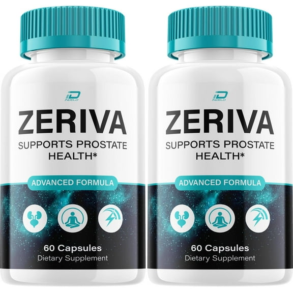 Zeriva Supplement for Men – Zeriva Pills Advanced Formula Supplements for Health Supplement, 2 Pack, 120 Capsules