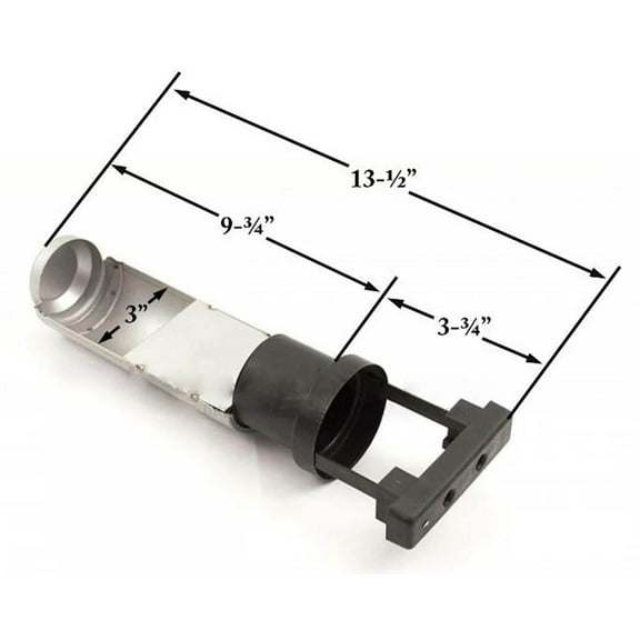 Wood Chip Loader Compatible With Masterbuilt Electric Smokers (3" Wide Version)