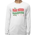 thumbnail image 2 of Very Merry Electrician Long Sleeve Shirt Unisex Medium White, 2 of 5