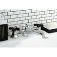 thumbnail image 3 of Kingston Brass KS4301PKX Duchess Two-Handle Deck Mount Roman Tub Faucet, Polished Chrome, 3 of 6