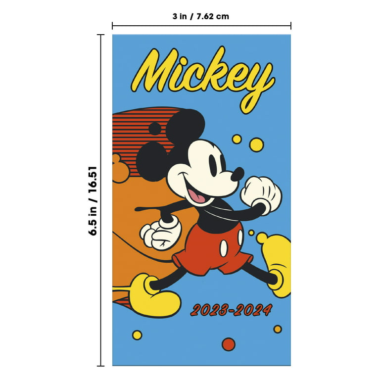 Mooving Minnie Mouse Disney 2024 Agenda - 2 Days Per Page - Stylish Daily  Planner - Exclusive Design - Spiral Notebook
