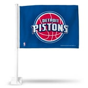 Detroit Pistons Car Flag