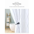 thumbnail image 6 of 100cm*180cm Paris Love Shower Curtain Polyester 3D Printed Eiffel Tower Couple Red Umbrella Curtain Shower Curtain Free Punch, 6 of 6